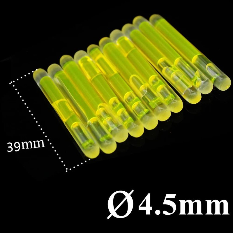 Glow Fever Bulk 100 PCS Night Fishing Float Fluorescent Glow
