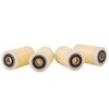 4 Pieces Nylon Rollers 30 mm diameter 50 mm wide