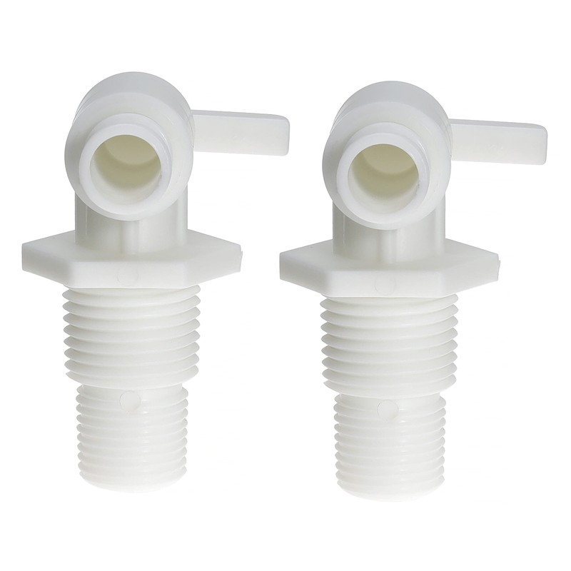 Gopayia Drain Valve 3/8" and 1/2" Male NPT Dual Barbed
