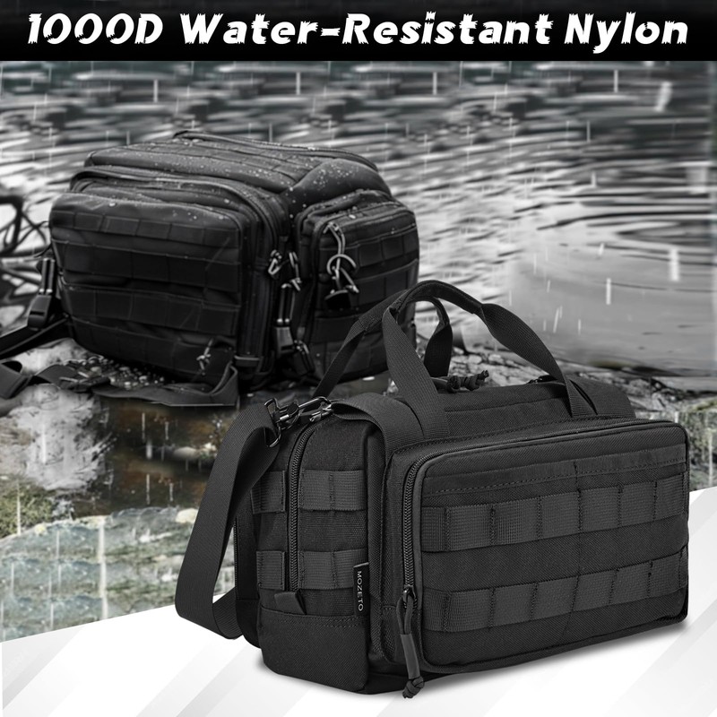 MOZETO 12 inch Tool Bag, Water-Resistant Small Tactical Tool Bag,