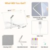 LED Note Board with Stand and 7 Colours, Luminous Message