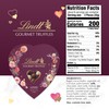 Lindt Valentine's Gourmet Truffles Assorted Chocolate Candy Heart, 6.7 oz.