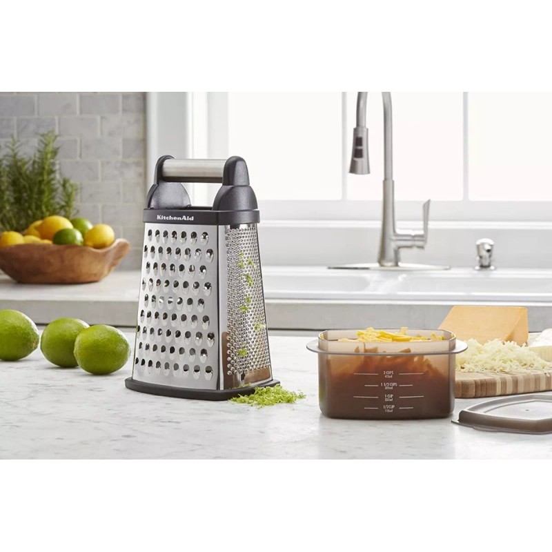 Kitchenaid Rallador De 4 Lados Y Contenedor Envio Gratis