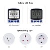 LCD Display Electricity Usage Power Meter Socket Energy Watt Volt