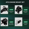Engine Mount Trans Mounts Set A6597 A4503 A4508 A4506 fit
