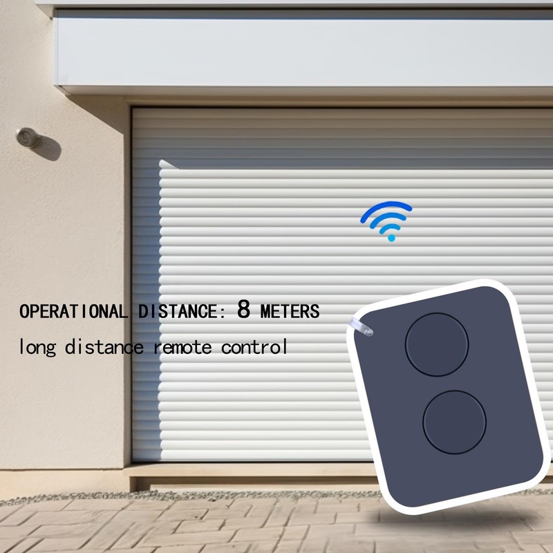 RETROSUN Garage Gate Opener Remote Control, 2 Button Transmitter Garage