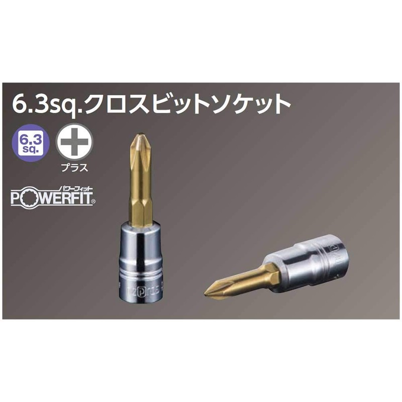 Nepros 1/4"sq. Closs Bit Socket Wrench