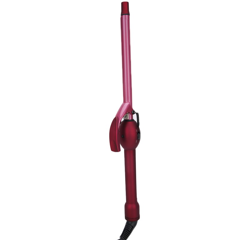 Mini Electric Hair Curler Salon Curling Wand Anti-Scald Temperature Adjustment