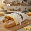 Reusable Beeswax Bread Bags for Sourdough & Homemade Bread, 2