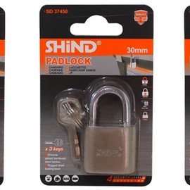 SHiND Padlock Padlock (30mm) 4ea