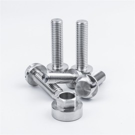 VOSANTU 1/4-20-1/2" Screws 304 Stainless Steel Anti-Theft Locking 20tpi 1/2inch Bolts Security Hardware Kit for Mountain Bike Awning Car Accessories for Styling Light Bar Safety(4 Lock+ 1 Key)