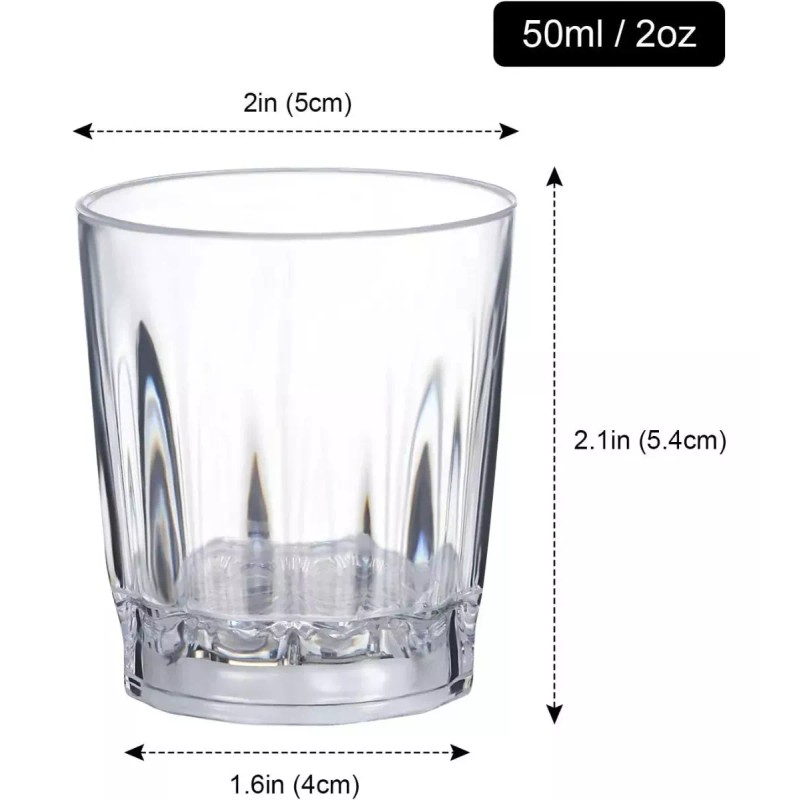 Lecute 10 Vasos Tequileros Luminosos Led Shot Caballito Bar Fiesta
