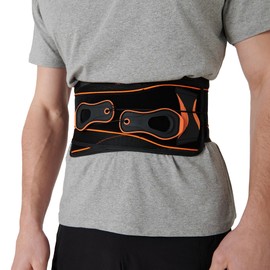 Bearhug Back Support Belt - Adjustable Lumbar Back Brace with Ergonomic Spine Curve and Carbon Fibre Stays - Back Braces for Lower Back Pain, Posture, Heavy Lifting - Breathable Mesh for Men and Women