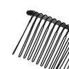 VOCOSTE 4 Pcs No Slip Hair Side Combs Accessories, Metal,