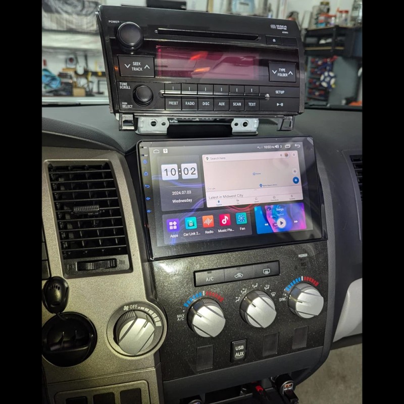 Apple Carplay For Toyota Tundra 2007-2013 Sequoia 2008-19 Car Stereo