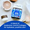 OLLY Glowing Skin Gummies 50 Count with Hyaluronic Acid Collagen