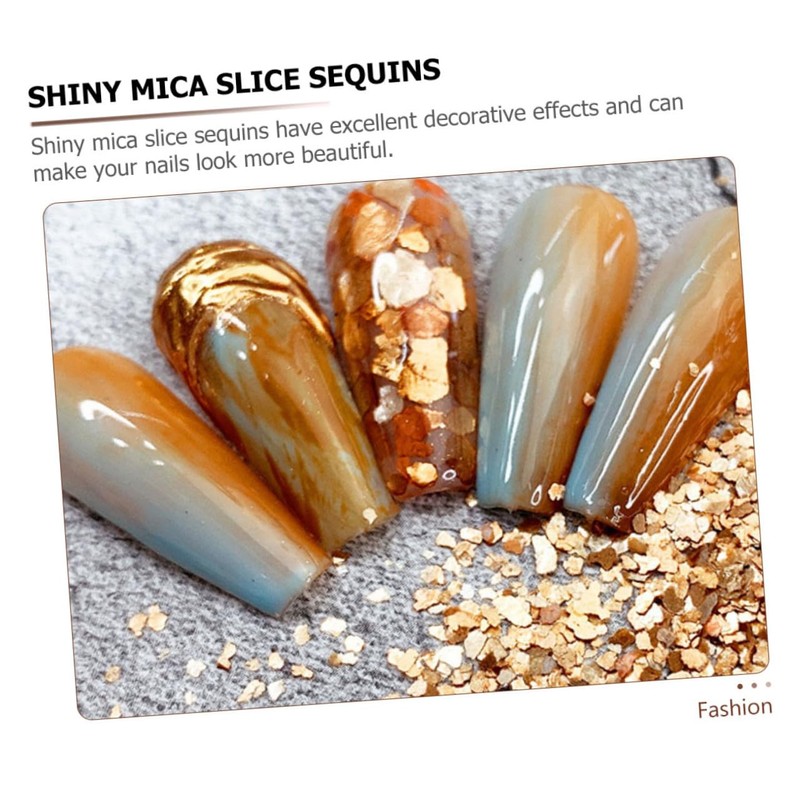 FOMIYES Mica Slice Nail Art Decor 5 Boxes of Japanese