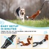 YILAKO Flirt Pole for Dogs - Heavy Duty Interactive Dog