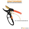 Profi-Partner Garden Ratchet Pruners Professional Ratchet Pruners Sharp Pruning Shears