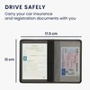 kwmobile Registration and Insurance Holder - Car Document Holder for