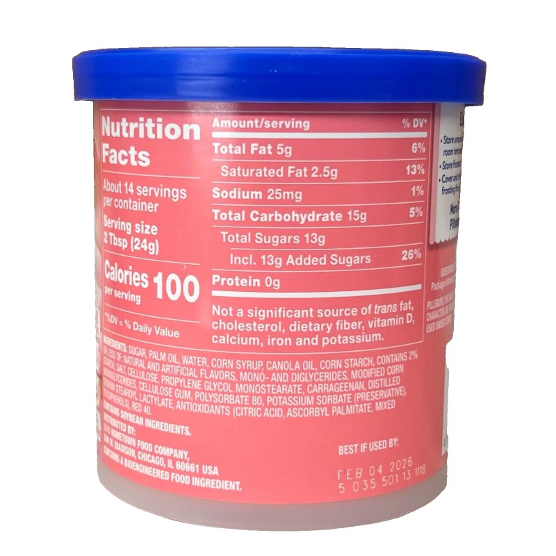 Pillsbury Whipped Strawberry Delight Frosting 12 oz