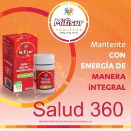 Mifisur Suplemento Vitaminas B B1 B6 B12 Sydenham Bote C60                                                                                            