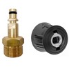Buaak High Pressure Washer Adapter, M22 14mm Quick Connect Adapter