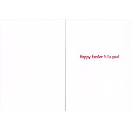 Two Chicks in Tutus Cute Easter Card