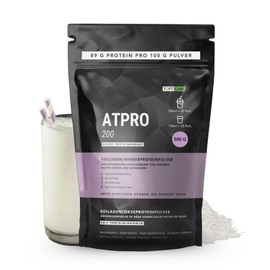 TOFT CARE ATPRO 200 | Hydrolysiertes Eiweiss Protein Pulver | Protein Pulver Neutral für Heiß- und Kaltgetränke | Neutrales Proteinpulver für Muskelerholung & Energie | 500g