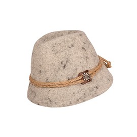 Faustmann Hüte & Mützen Trachten Hat 030 Urtirol Seppl Grey Marbled Anthracite, Grey - Grey marbled