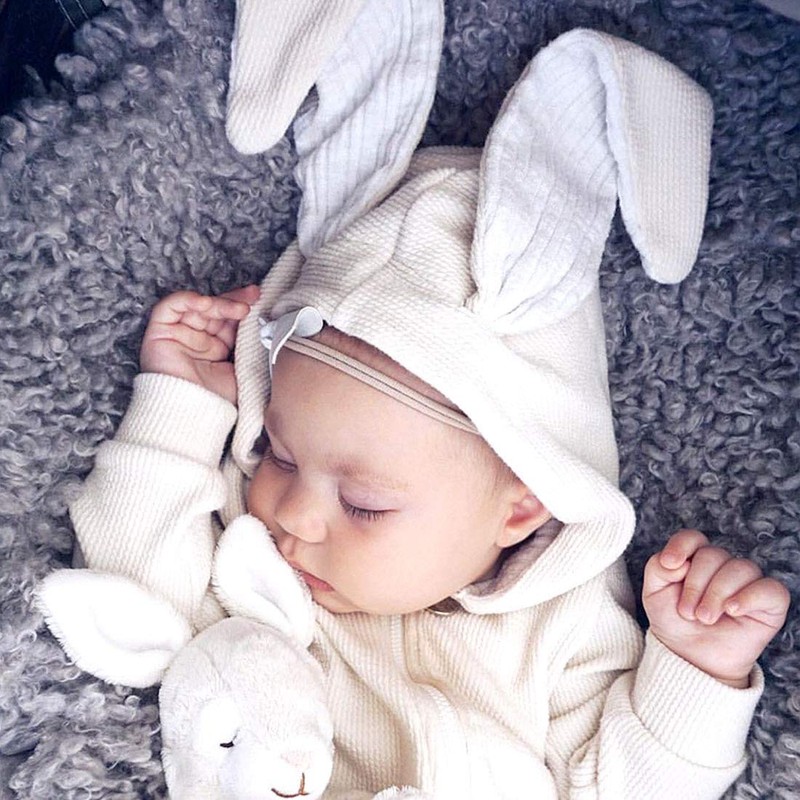 Simplee kids Simplee kids Animal Bunny Baby Easter Clothes Long