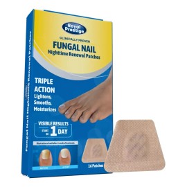 16 Parches Elimina El Hongo En Las Uñas. Resultados En 1 Dia