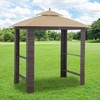 Garden Winds Replacement Canopy Top Cover for Sonoma Grill Gazebo