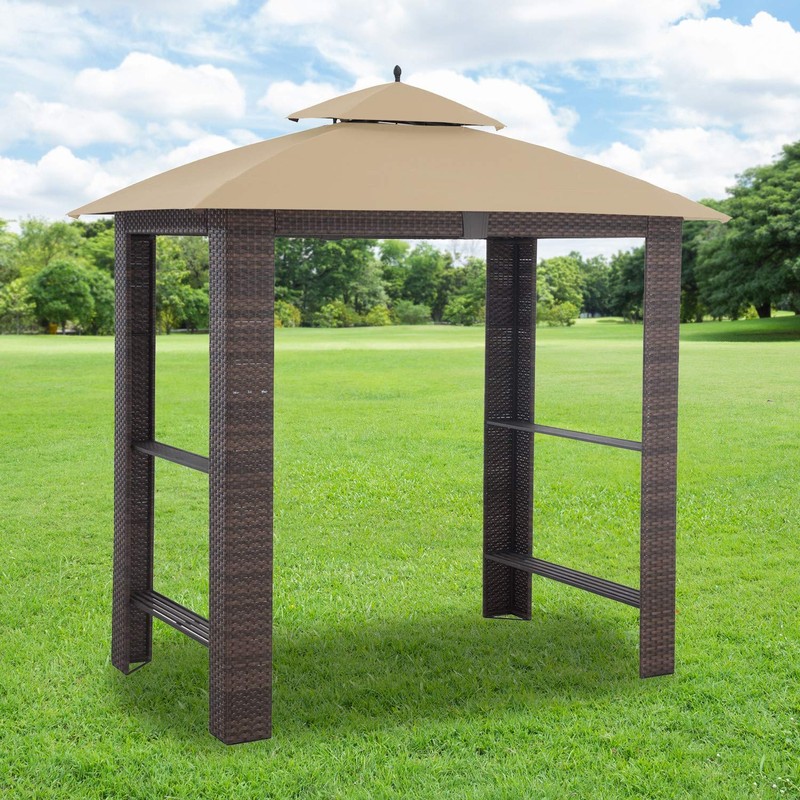 Garden Winds Replacement Canopy Top Cover for Sonoma Grill Gazebo