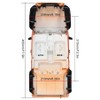 1/10 RC Pickup Body Shell Kit Unassembled - 313mm Wheelbase