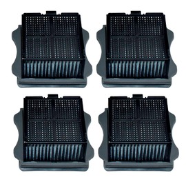 HQRP 4-Pack HEPA Filters Compatible with Tineco iFloor 3, Floor One S3, iFLOOR 3 Breeze Complete, FLOOR ONE S3 Breeze, iFLOOR 5 Breeze Complete, Floor One S5 Pro 2 Cordless Wet Dry Vacuum Cleaner