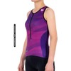 MY KILOMETRE Womens Triathlon Top Tri Singlet Racerback Performance Triathlon
