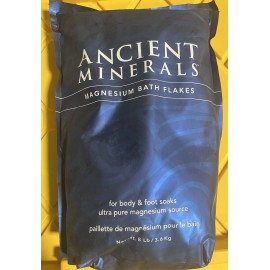 Ancient Minerals Magnesium Bath Flakes 8 Lbs