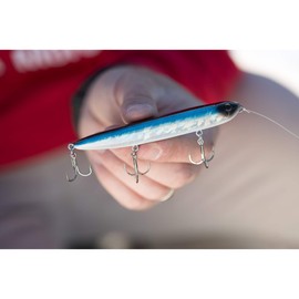 Berkley Drift Walker Topwater Fishing Lure, Bone, 1/2 oz, | 110mm Topwater, Tail Weighted Design Tuned for Casting Distance, Equipped with Fusion19 Hook