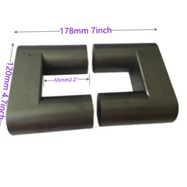 1pair UY42 Ultra Large Power Transformer Core UY120/89/42 UU Isolator Ferrite Core Ferrite Chokes MnZn PC40