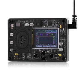 Mini Theremin Musical Electronic Instrument, Type C Interface Multiple Adjustable Voices Theremin Vintage Musical Module with Color Screen, Innovative Gift