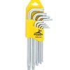 R'DEER 9 Piece Long Arm Torx Hex Key Set Industrial