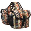 Weaver Leather Trail Gear Saddle Bag Trek West Pattern