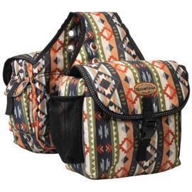 Weaver Leather Trail Gear Saddle Bag Trek West Pattern