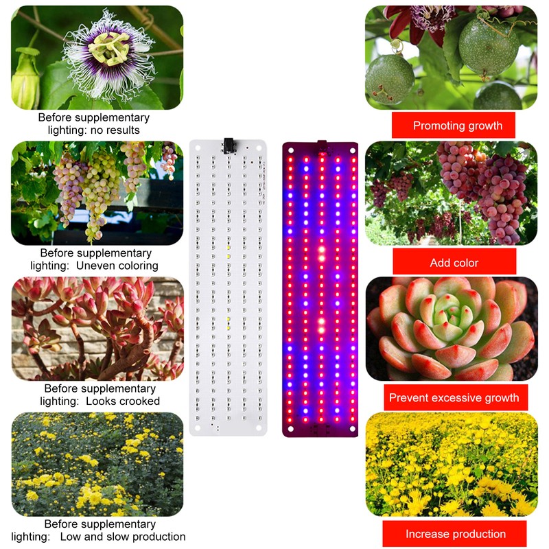 Full Spectrum LED Plant Growth Light Board Supplement Light for
