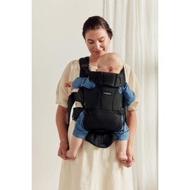 BabyBjörn Baby Carrier Free, 3D Mesh, Black