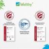 Carbón Vegetal Activado 120 Cápsulas - Wellthy Sabor Sin Sabor