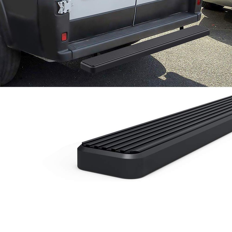 HD Ridez Rear Step Bar 5" Black Compatible with Ram