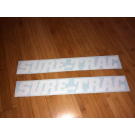 Sure-Trac Trailer Replacement 24” Stickers (set Of 2) Old Design Dump Equipment