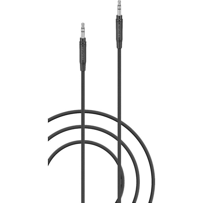 Insignia- 6' 3.5mm Audio Cable - Black